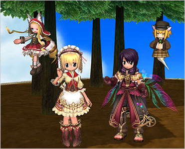 Fairy tale in the forest